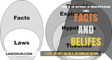 Hypothesis vs. Laws, Facts, and Beliefs: Understanding Key Scientific Distinctions
