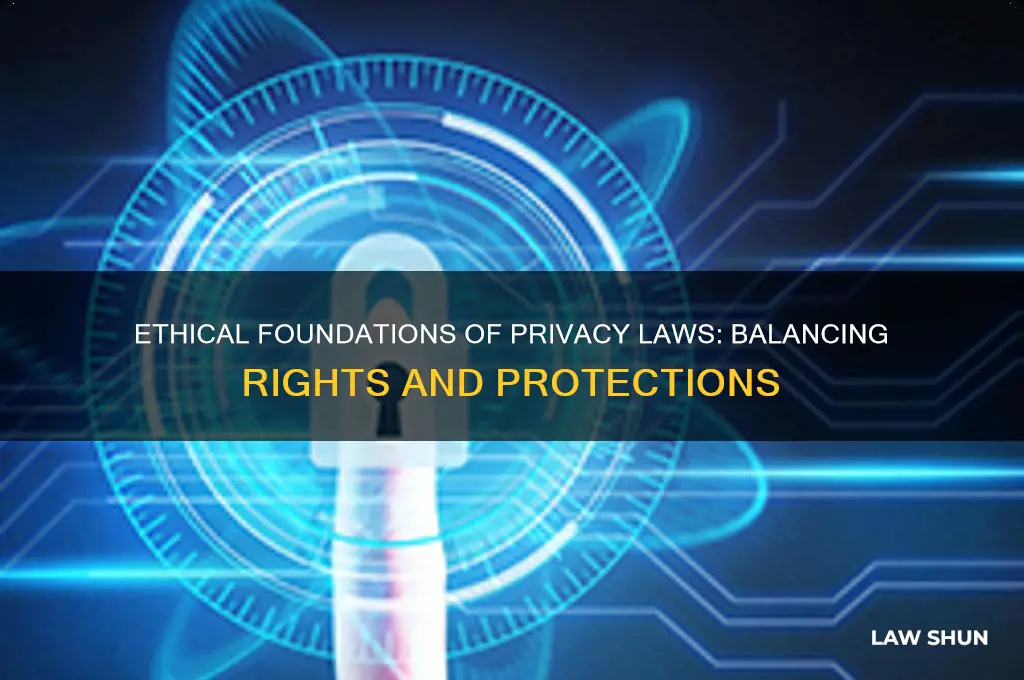 what is the ethical justification for privacy laws in general
