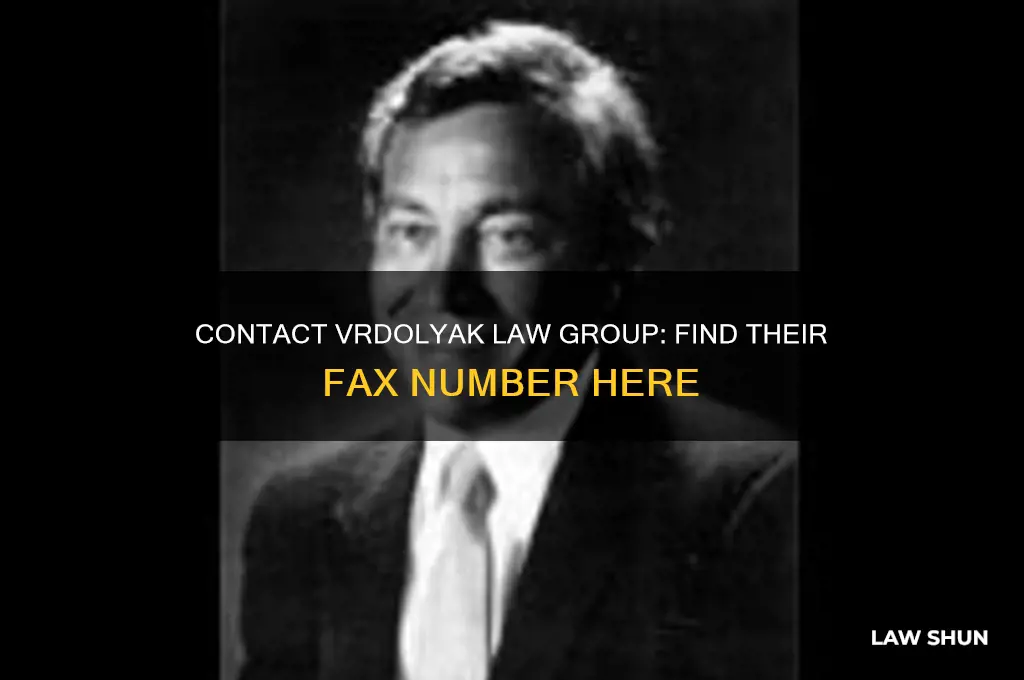 what is the fax number to the vrdolyak law group