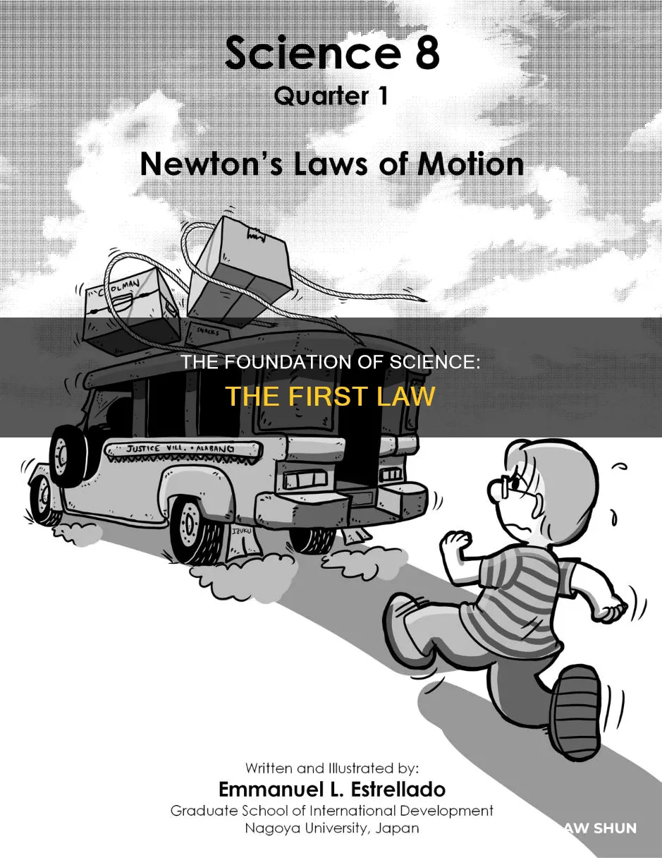 what is the first law of science