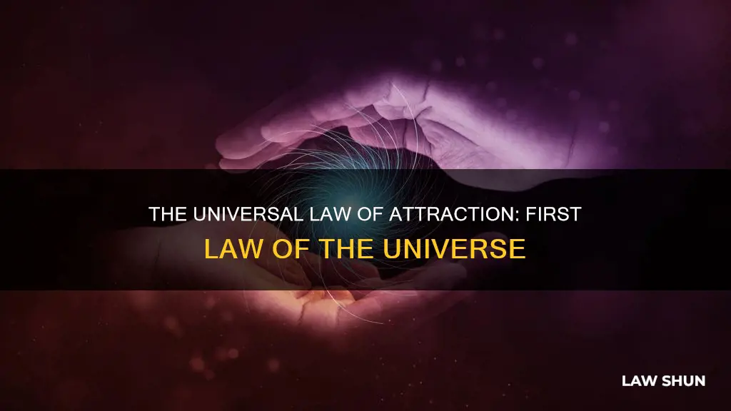 what is the first law of the universe