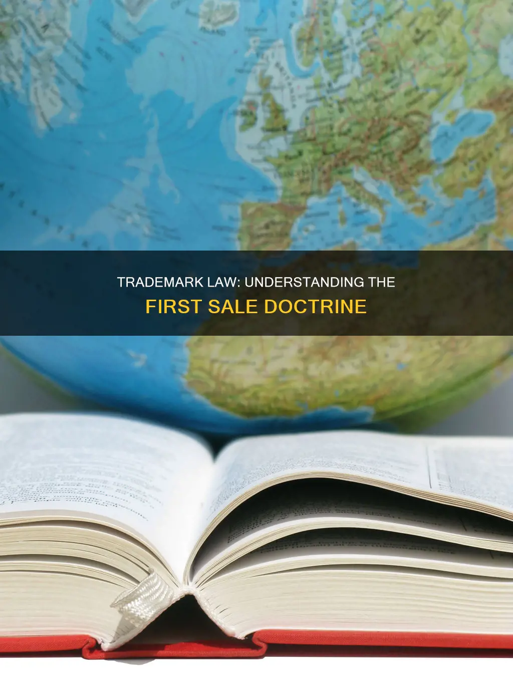 what is the first sale doctrine in trademark law