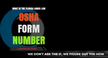 Understanding Florida Labor Law: OSHA Form Number Explained