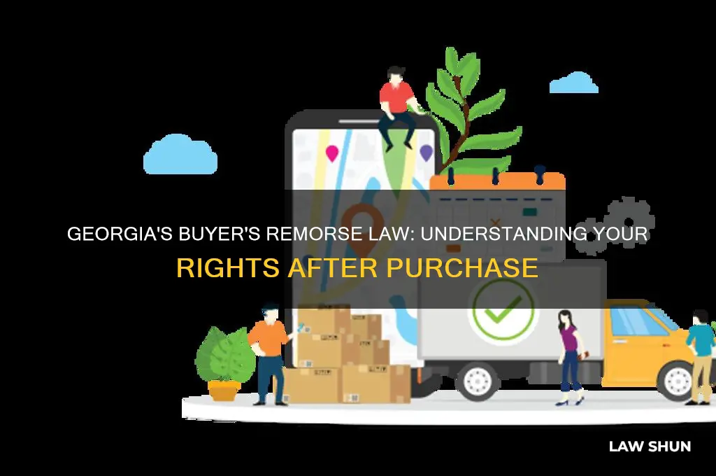 what is the georgia law on buyers remorse