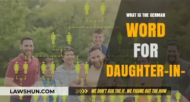 Discovering the German Word for Daughter-in-Law: A Linguistic Insight