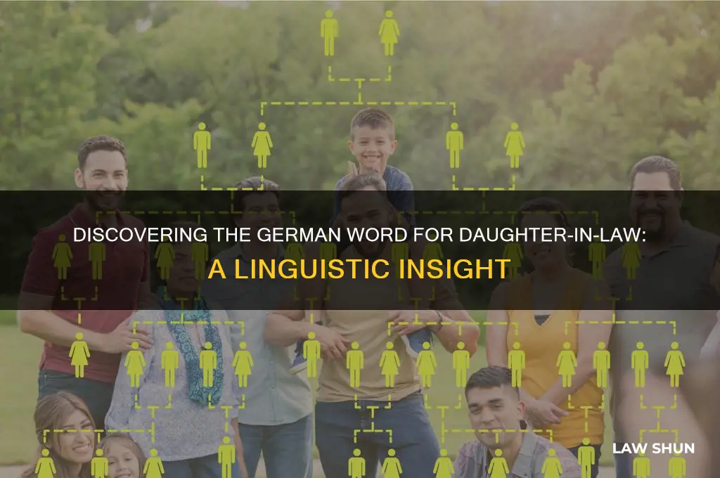 what is the german word for daughter-in-law