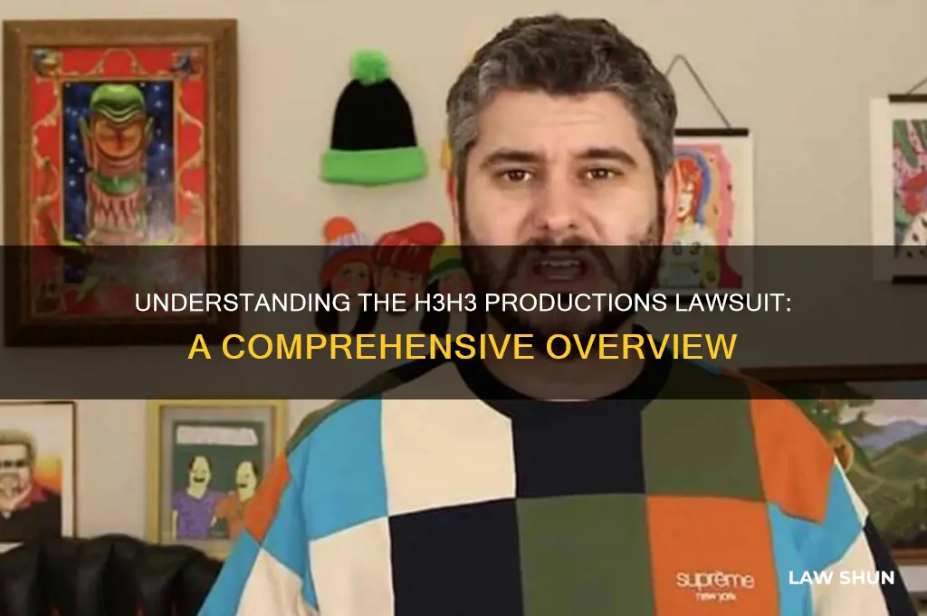 what is the h3h3productions law suit
