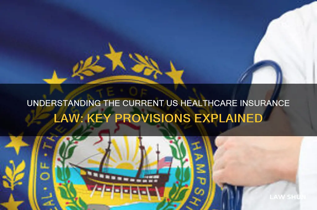 what is the healthcare insurance law of the us currently