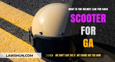 Georgia's 50cc Scooter Helmet Law: Requirements and Regulations Explained