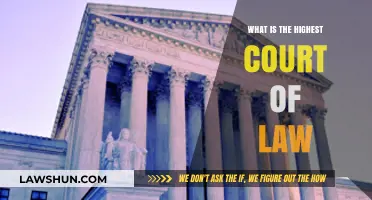 Understanding the Apex: What is the Highest Court of Law?
