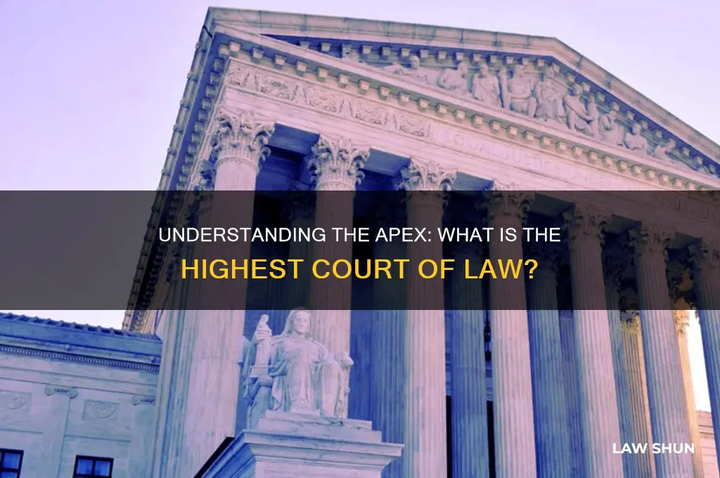what is the highest court of law