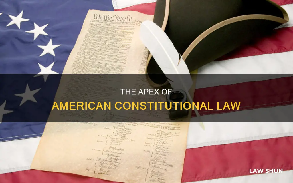 what is the highest form of constitutional law in america