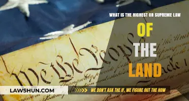 Understanding the Highest Law: The Supreme Authority Governing the Nation