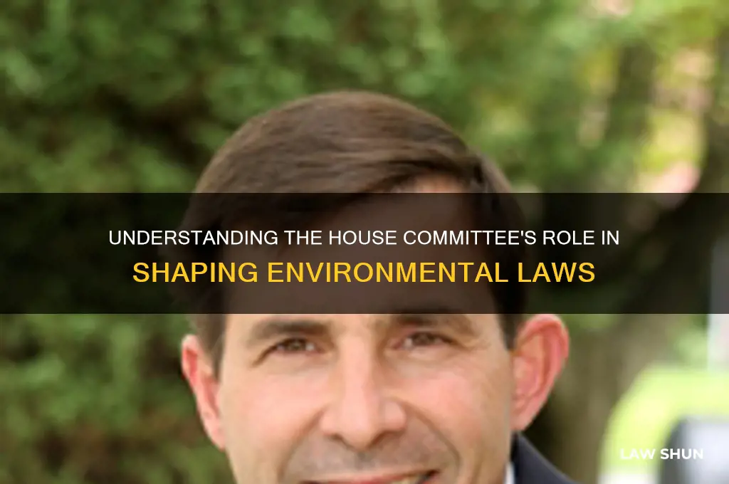what is the house of representative committee for environmental laws