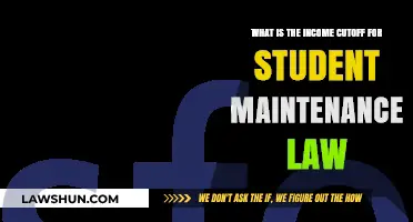 Understanding Student Maintenance Law: Income Cutoff Explained