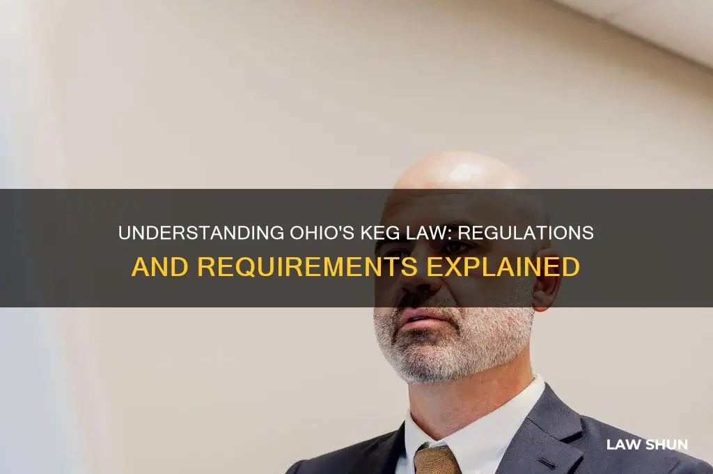 what is the keg law in ohio