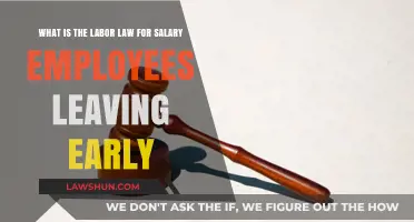 Salary Employee Early Departure: Understanding Labor Law Implications