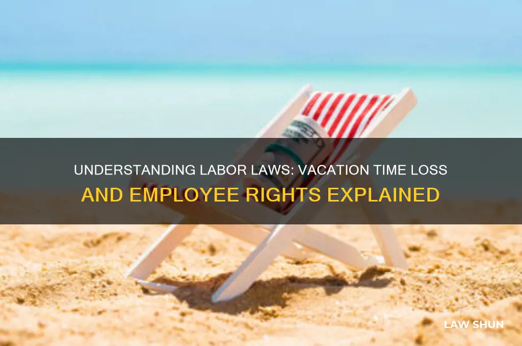 what is the labor law on loosing vacation time