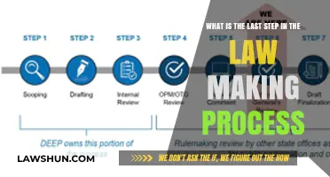 Finalizing Legislation: The Crucial Last Step in Law Making Process