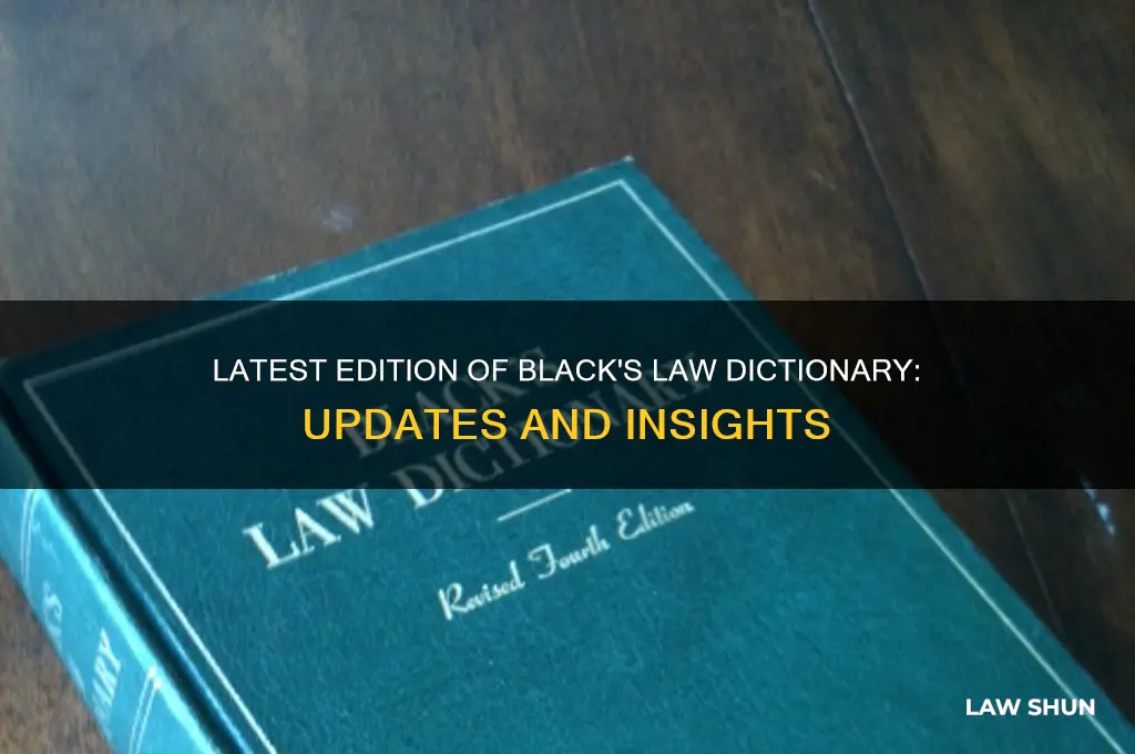 what is the latest edition of black