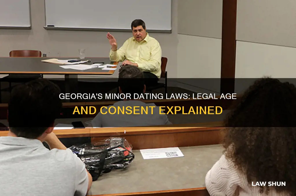 what is the law about dating a minor in georgia