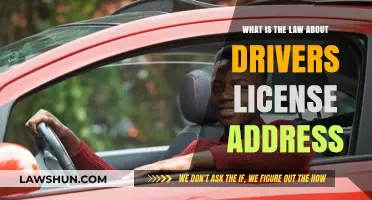 Address Accuracy: Driver's License Law