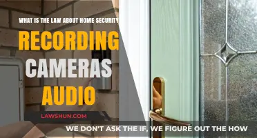 Home Security Cameras: Legal Audio Recording Laws Explained