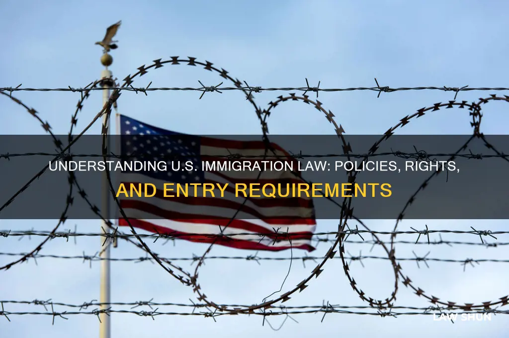 what is the law about letting immergrents in the usa