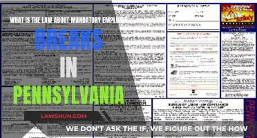 Employee Break Laws in Pennsylvania: Your Rights Explained