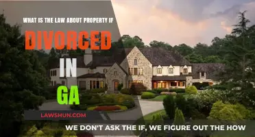 Georgia Divorce Property Laws: Understanding Asset Division in GA
