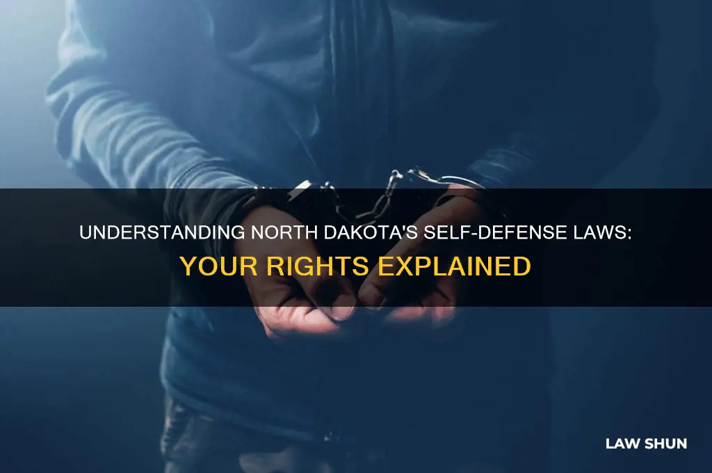 what is the law about self defense in north dakota