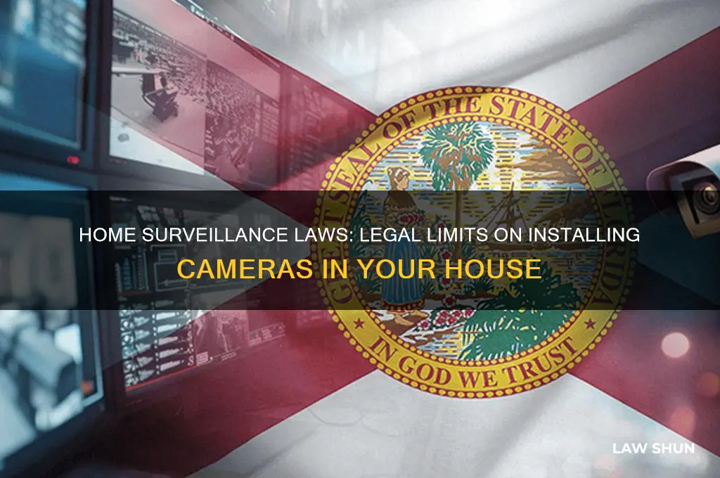 what is the law against putting a camera in home