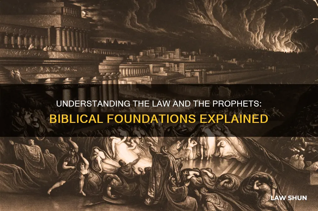 what is the law and the prophets in the bible