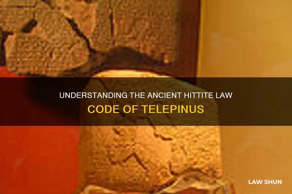 what is the law code telepinus