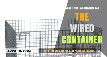 Understanding the Legal Definition of a Wired Container: Key Insights