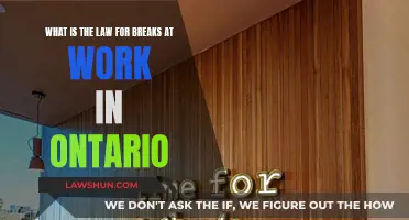 Understanding Ontario's Work Break Laws