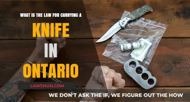 Ontario Knife Laws: Understanding Legal Carry Rules and Restrictions