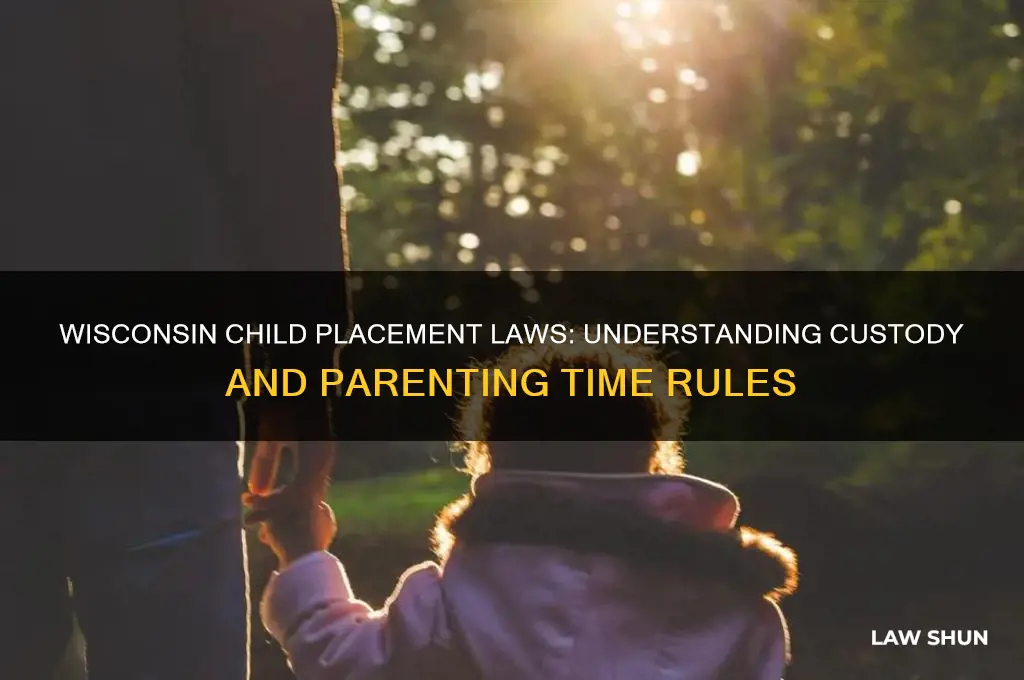 what is the law for child placement in wisconsin