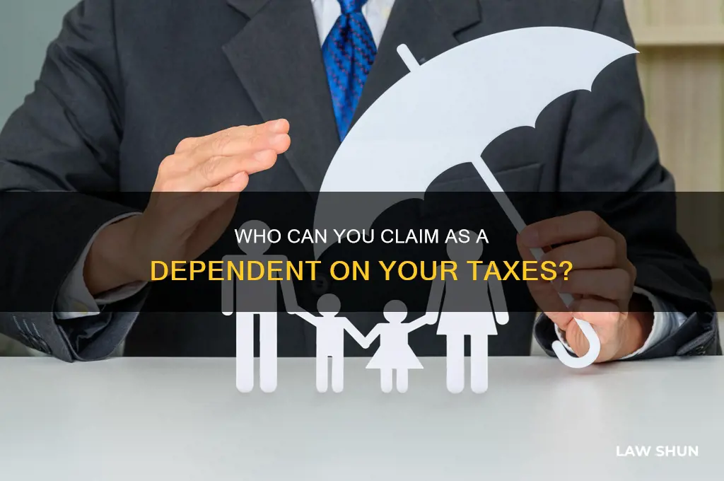 what is the law for claming a debendent on taxes