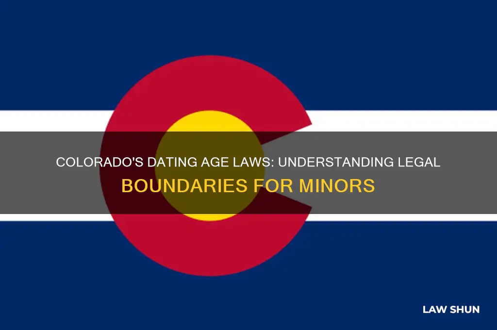 what is the law for dating a minor in colorado