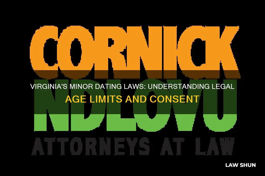 what is the law for dating a minor in virginia