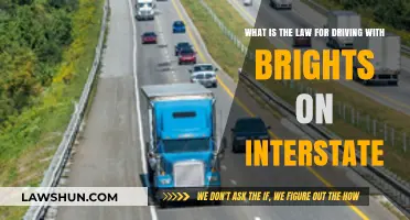 Driving with Brights on the Interstate: Legal Guidelines and Safety Tips