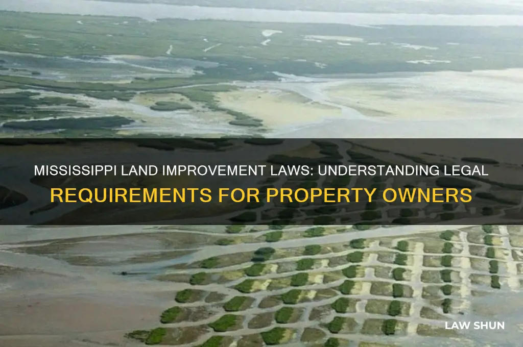 what is the law for improachment of land in mississippi