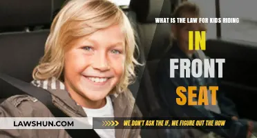 Front Seat Safety: Legal Guidelines for Kids in Cars