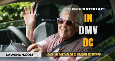 DC DMV Vision Requirements: Understanding the One-Eye Law