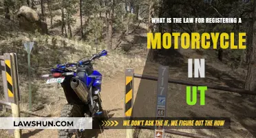Utah Motorcycle Registration: Legal Requirements and Steps to Follow