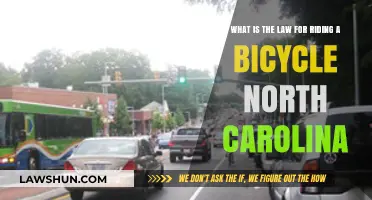 North Carolina Bicycle Laws: Rules and Regulations for Safe Cycling