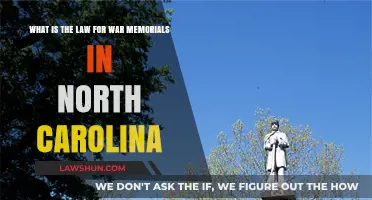 North Carolina's War Memorial Laws: Understanding Protections and Regulations