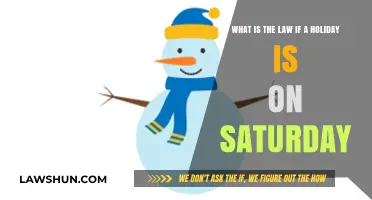 Holiday on Saturday: Legal Implications and Workplace Policies Explained