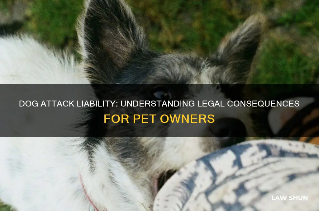 what is the law if my dog attacks another dog